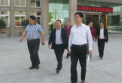 陽煤集團(tuán)領(lǐng)導(dǎo)蒞臨精工閥門考察指導(dǎo)